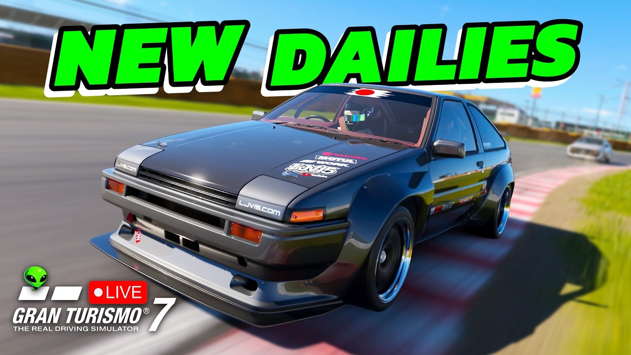 👽LIVE | GRAN TURISMO 7 | Are the Adrian Neweys HOT or NOT?? 🥵 | NEW GT7 Daily Races