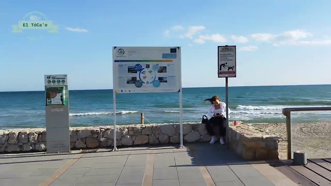 Desde Segur de Calafell hasta la playa de Calafell.  @eltocao