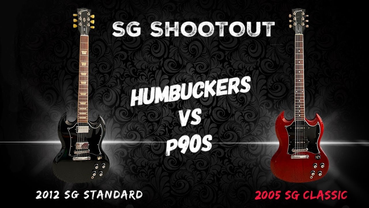 Gibson SG Shootout | Humbuckers vs P90s