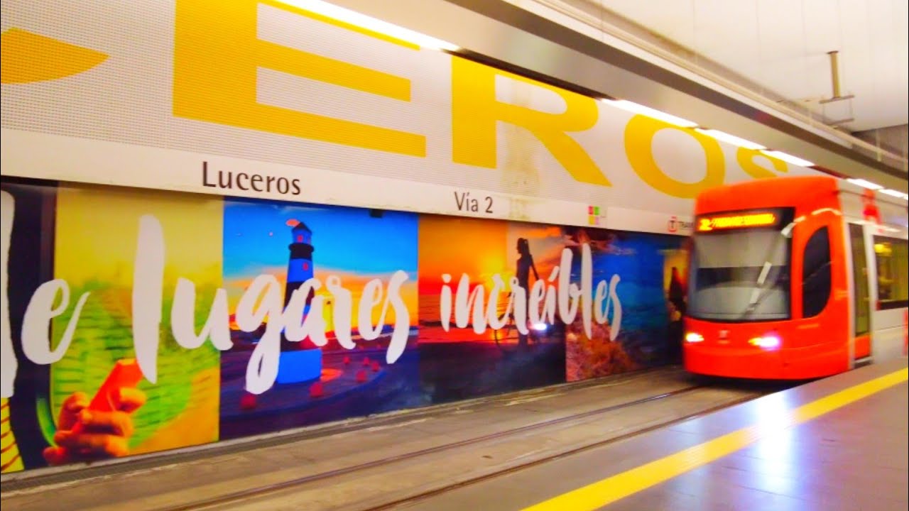 ALICANTE - BENIDORM BY TRAIN/ TRAM Beautiful Sea Views, Mountain Views  SPAIN 2023 4K