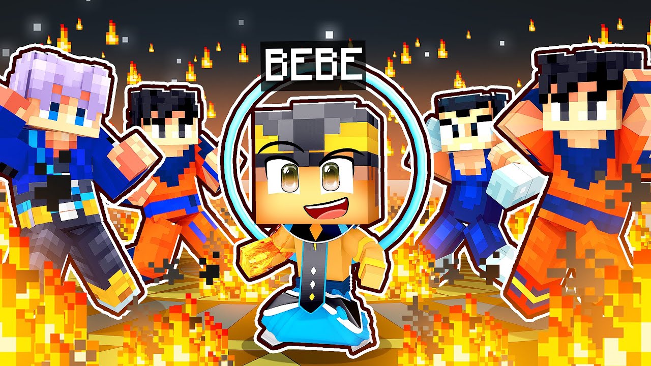 Who's Your Family? FAMILIA DE SAYAJINS ADOTOU UM ANJO no Minecraft