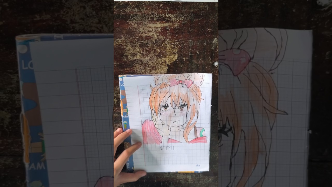 vẽ anime grill dễ thương mami #animetiktok #anime #nami