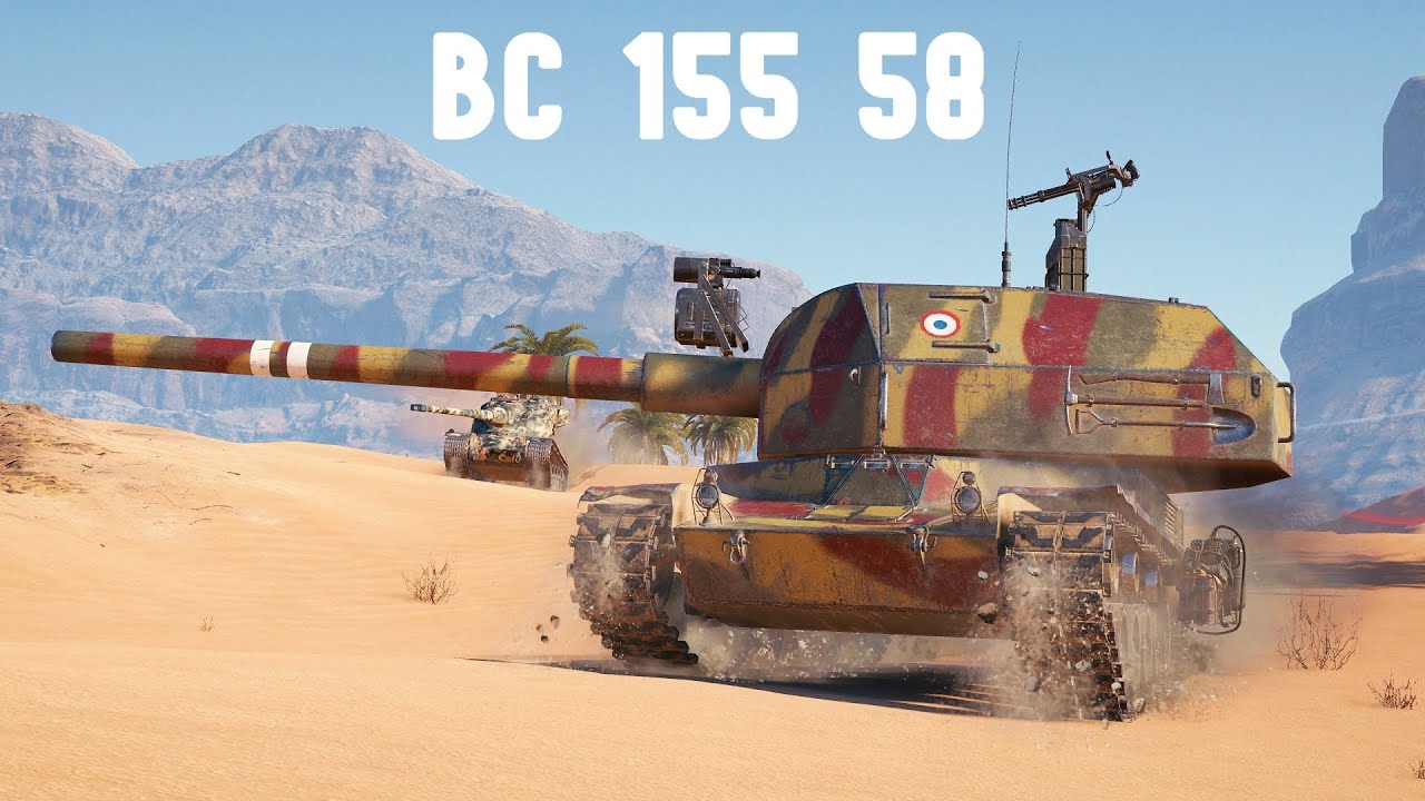 World of Tanks Bat.-Châtillon 155 58 - Tier X French Artillery