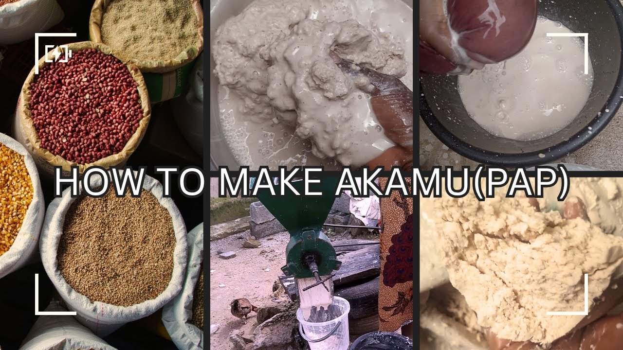 How to Make Pap (Akamu) with Millet, Guinea Corn & Corn | Affordable & Healthy Nigerian Recipe