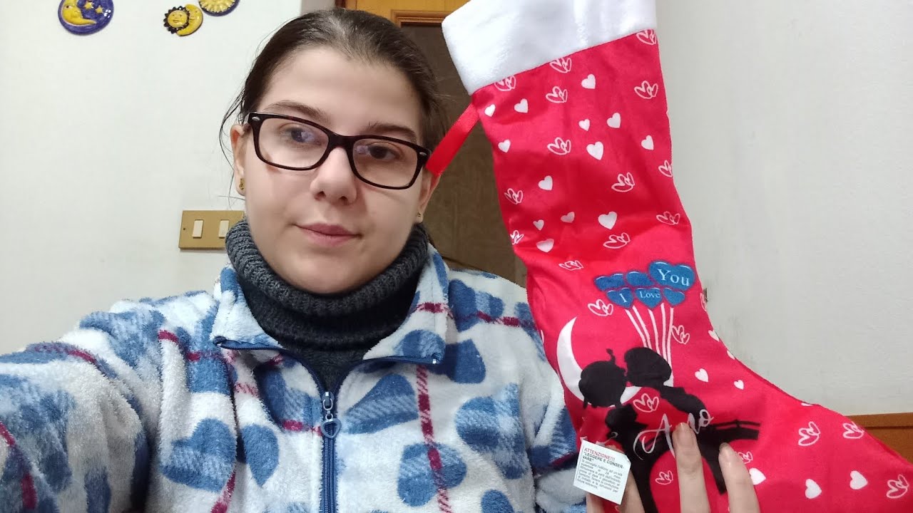 ASMR| Vi mostro la calza che ho fatto per mia nipote ❤️