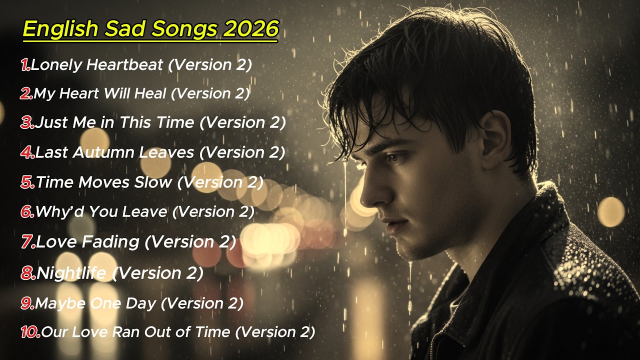 English Sad Songs 2026 - Nova Avelon | Heartbroken Love Songs | English Relaxing Sad Songs Playlist