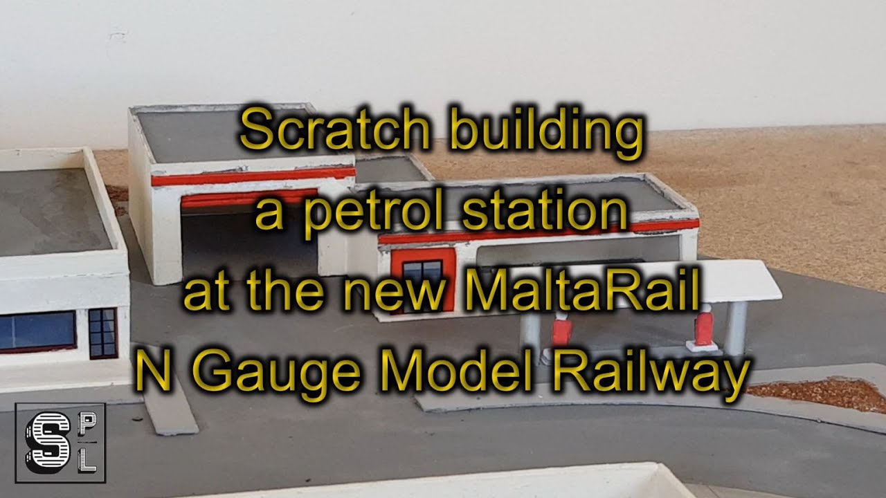 Scratch Building a Petrol Station | Ħal-Zuzzu Model Railway (Ep14)