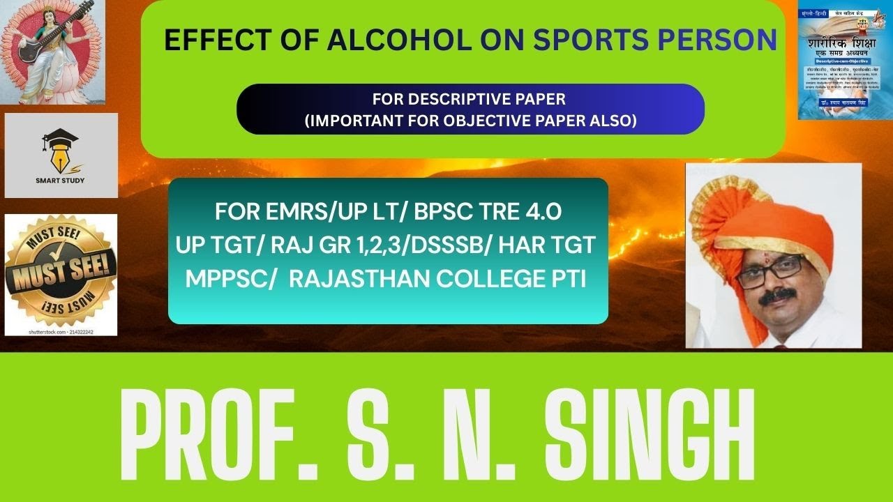 EFFECT OF ALCOHOL ON SPORTS PERSON
