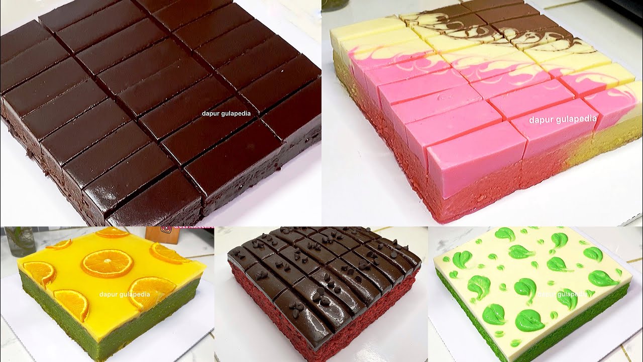5 RESEP KEK KETAGIH VIRAL SUPER MOIST, ENAK, MUDAH| resep SIMPLE & EKONOMIS layak JUAL