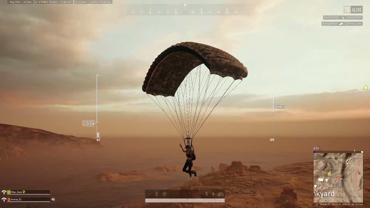 Battlegrounds Gameplay 210904-1 (Miramar)