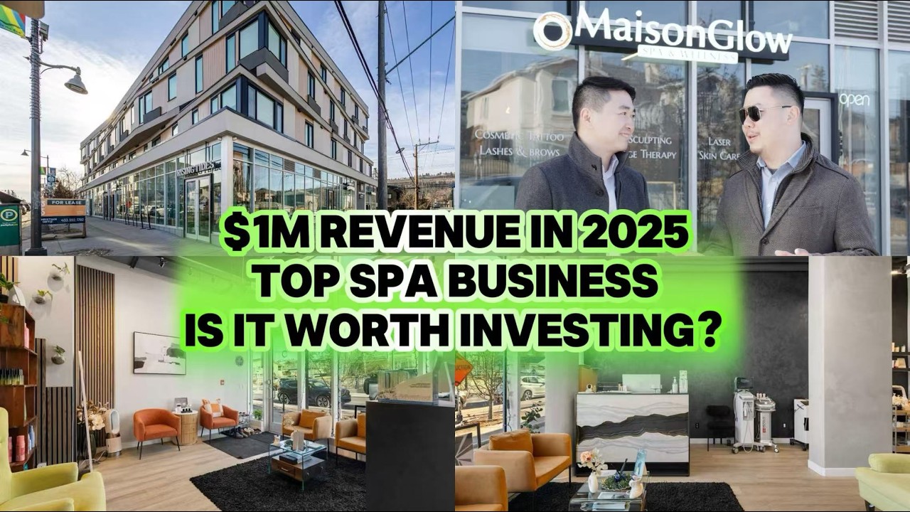 Nearly $1M Revenue in 2025 – Is This Calgary Spa the BEST BUSINESS OPPORTUNITY in 2026?