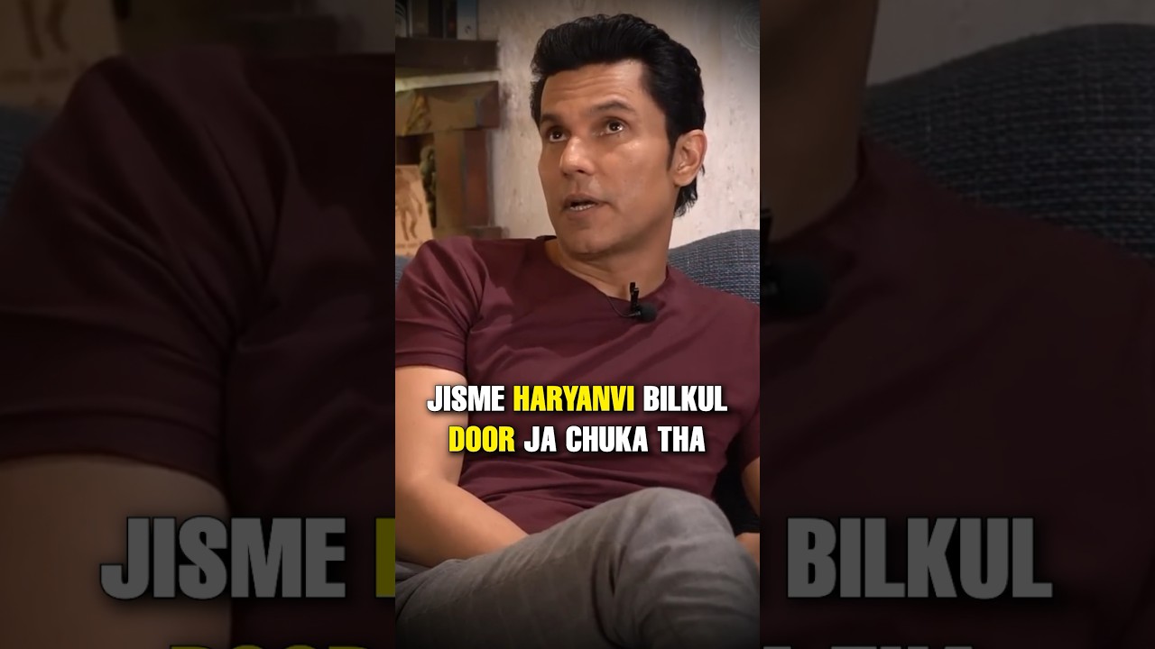 Randeep Hooda&rsquo;s favourite character - Shankar from Laal Rang #haryanvi
