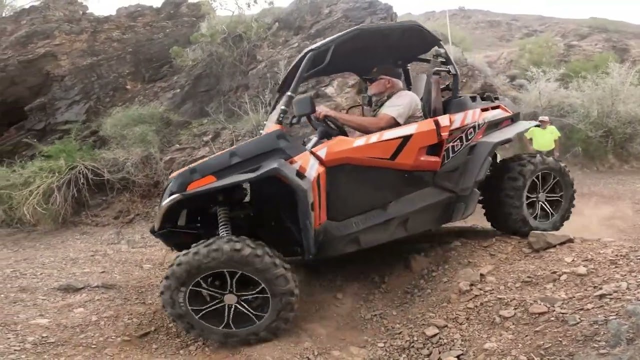 Obstacles in Trail Offshoots to Desert Bar - Parker, AZ