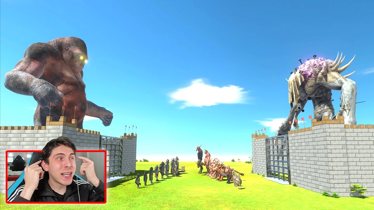 JEFE SCOURGE VS JEFE GORO - ANIMAL REVOLT BATTLE SIMULATOR
