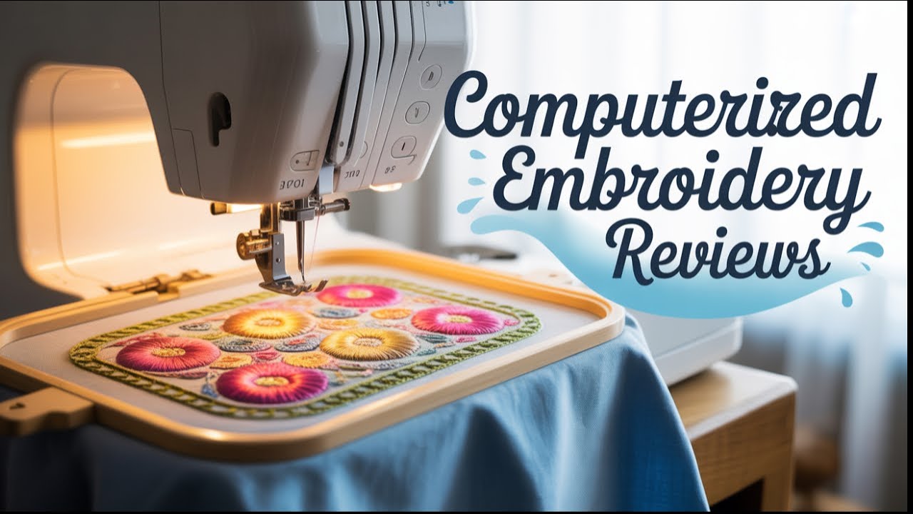 2026 Top 5 Computerized Home Embroidery Machine! Reviews & Buying Guide! [Ultimate Buying Guide]