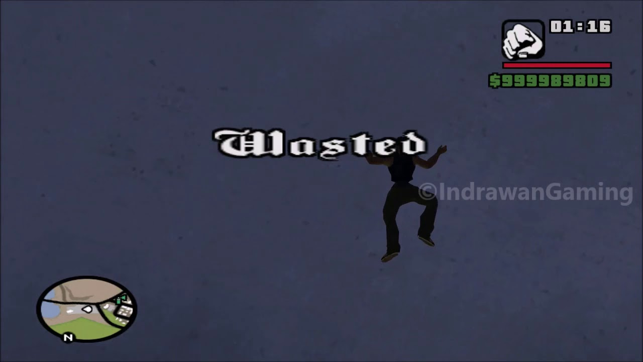 GTA San Andreas - Wasted And BOOM #136 (Hydra Crash)