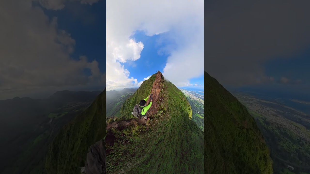 The Kalihi Saddle. One of the most dangerous hikes in Hawaii. 