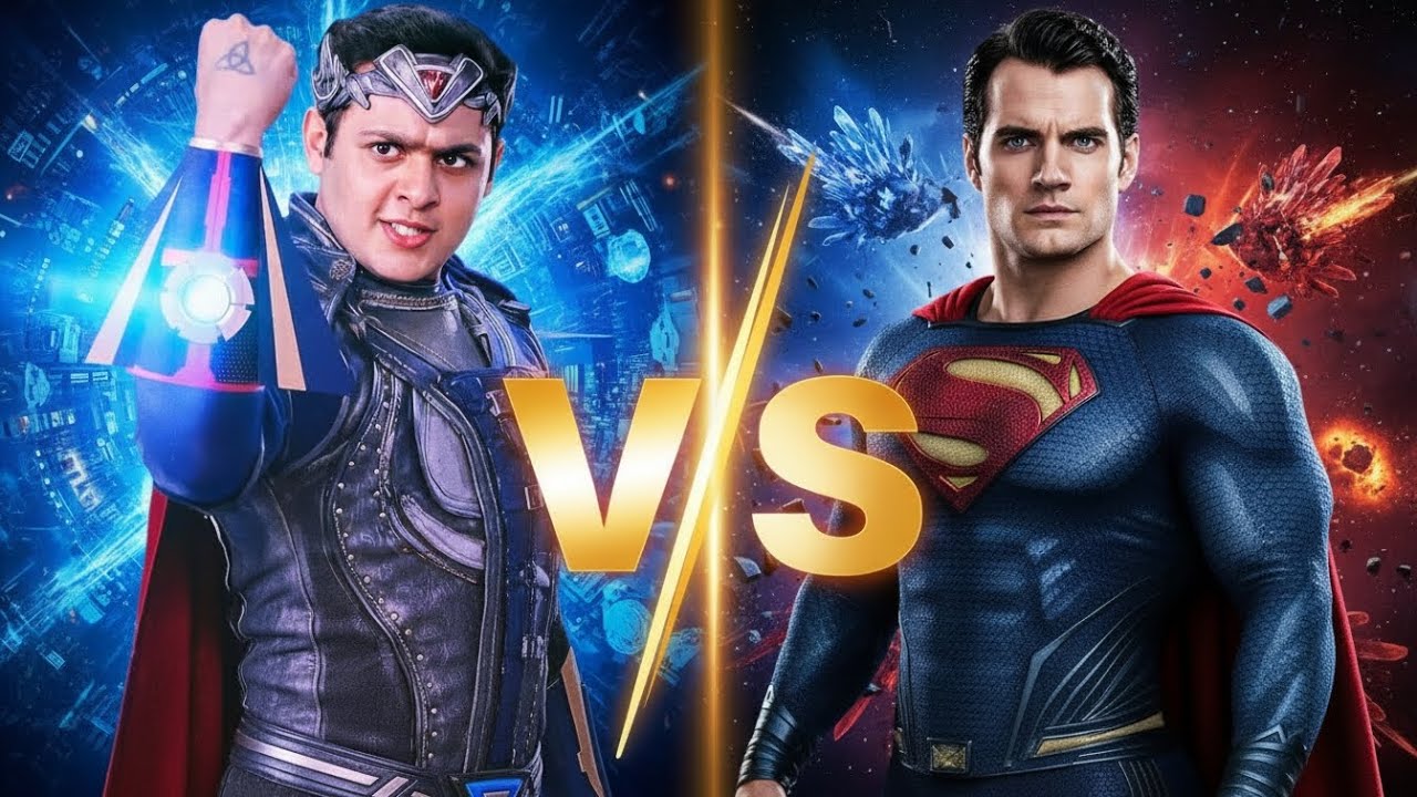 Superman vs Baalveer Battle Comparison