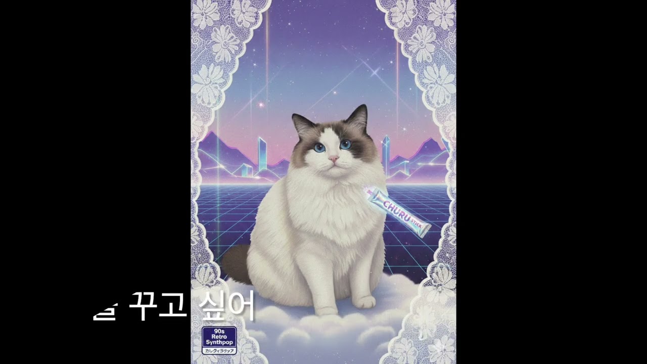 랙돌 고양이 '하루' 노래 시리즈 #3 : 츄르를 기다리는 랙돌 인형 (Wink, 윙크 오마주)