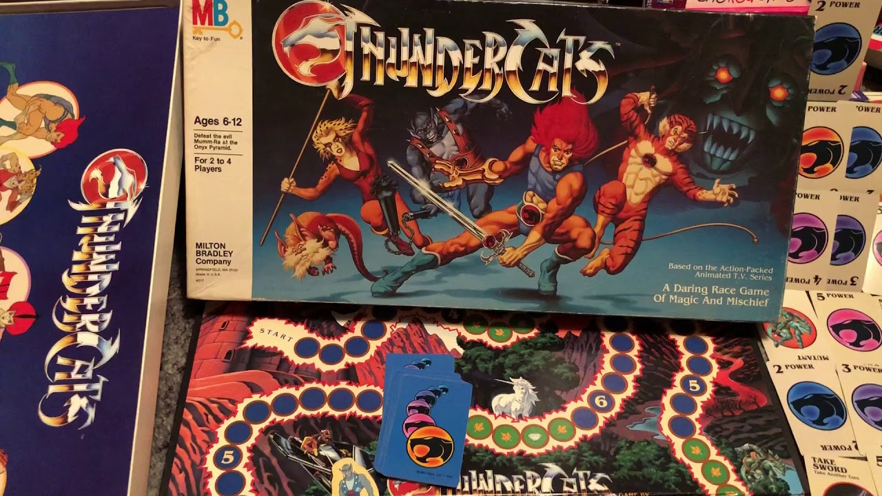 Thundercats 1985 Milton Bradley Board Game 1980s 80s Then 80s Now