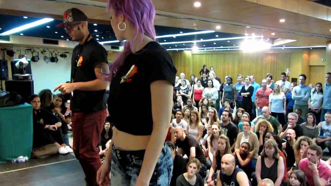 ALBIR ROJAS and SARA LOPEZ Kizomba. hip/hop 2 AFRO FEVER 2013 domingo 2