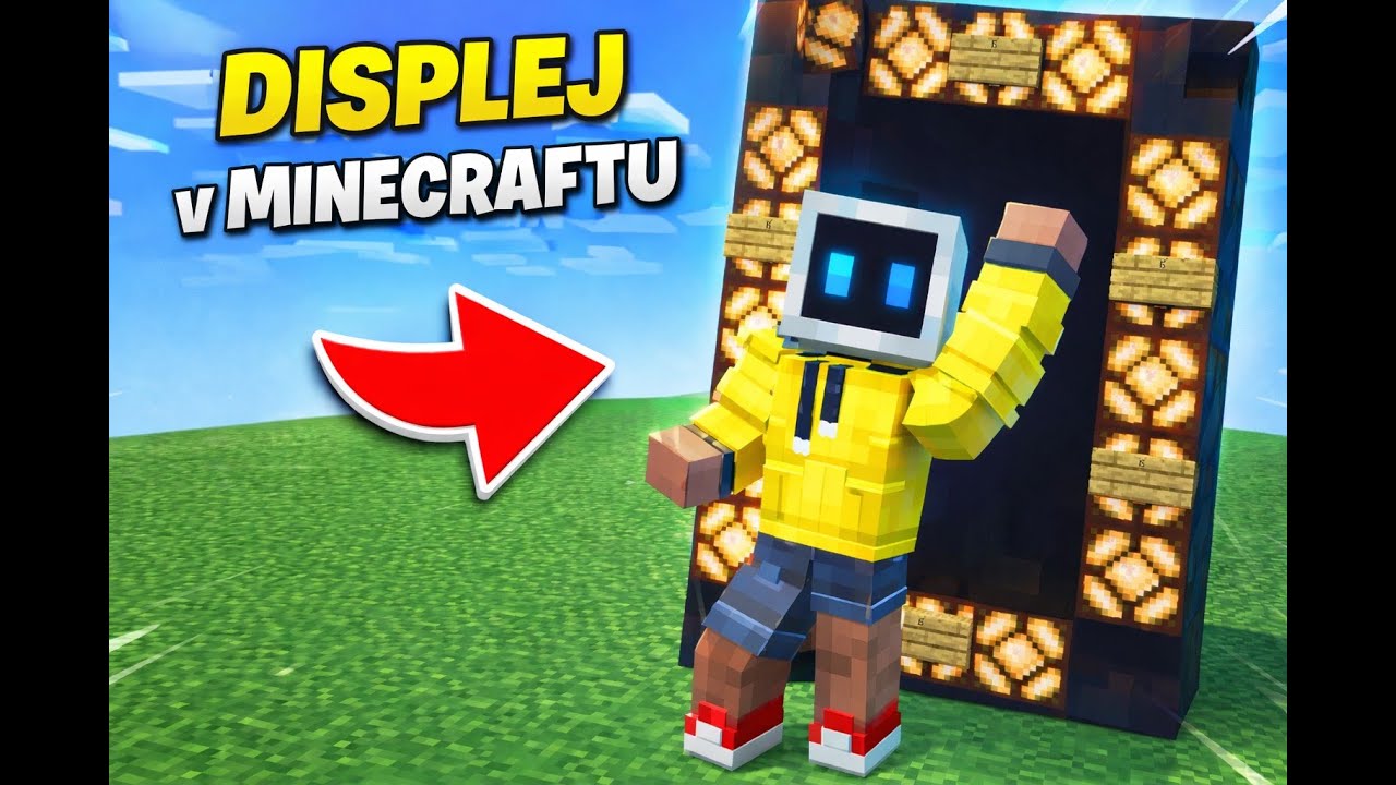 Redstone základy #3 - SEDMISEGMENTOVÝ DISPLEJ