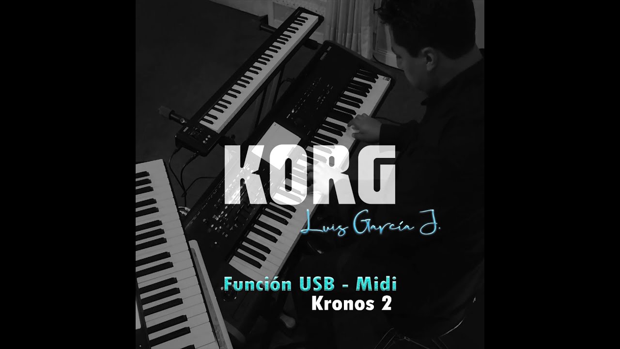 Función USB Midi Korg Kronos 2