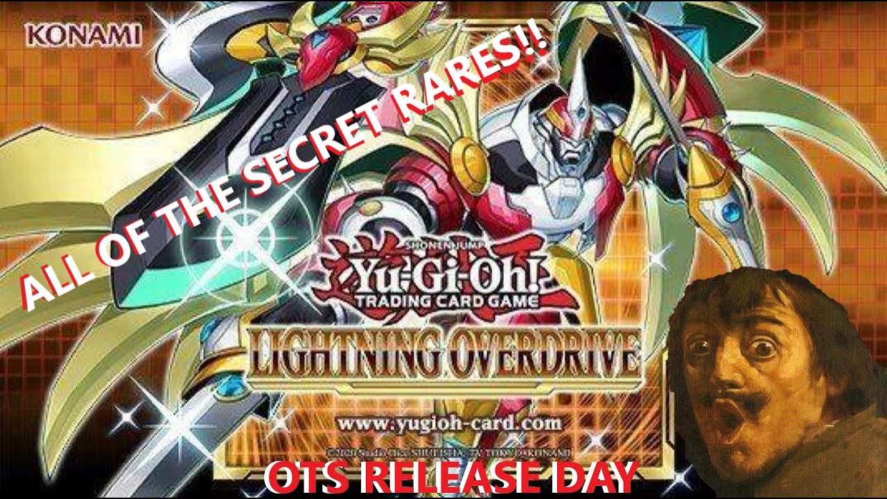 YU-GI-OH! MASSIVE LIGHTNING OVERDRIVE PACK OPENING SO MANY SECRETS