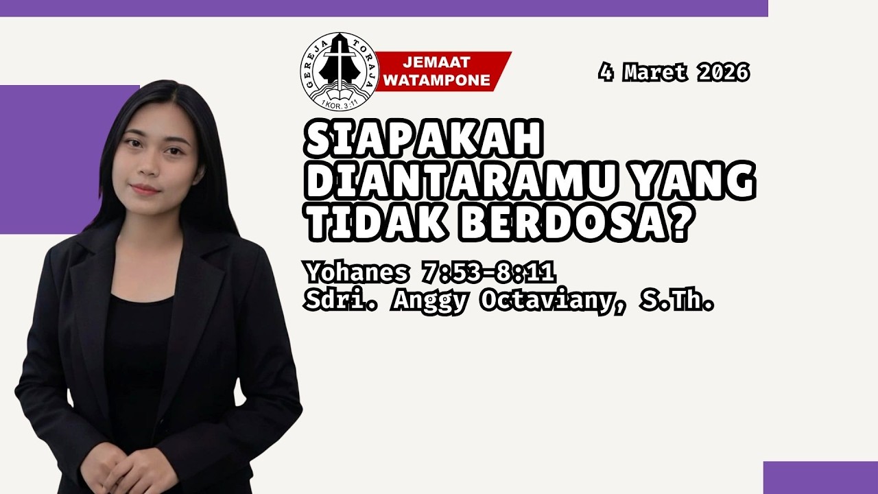 Siapakah Diantaramu Yang Tidak Berdosa