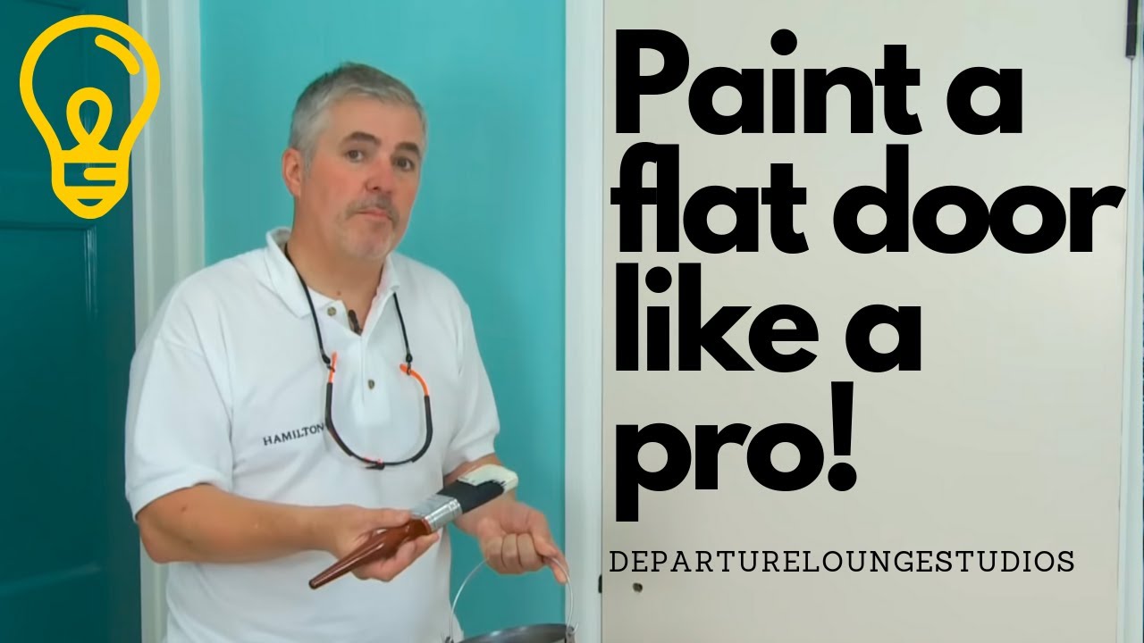 Painting a Flat door like a professional
