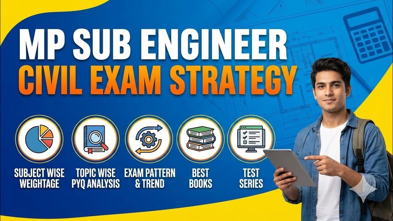 Crack MP Sub Engineer Civil: Complete Strategy & PYQ Analysis! 🎯