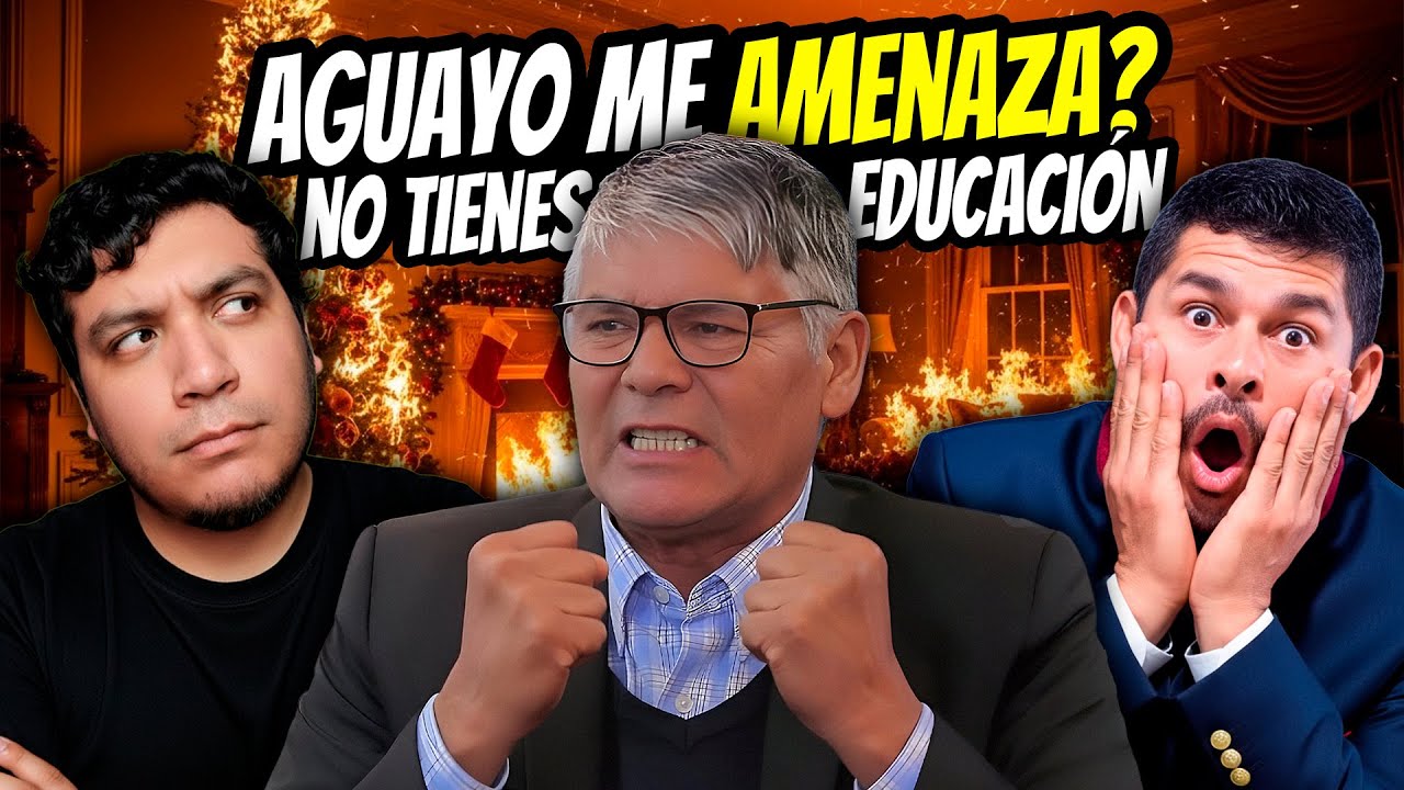 PAP&Aacute; DE YHON AGUAYO ME AMENAZA? CONDENA LA NAVIDAD