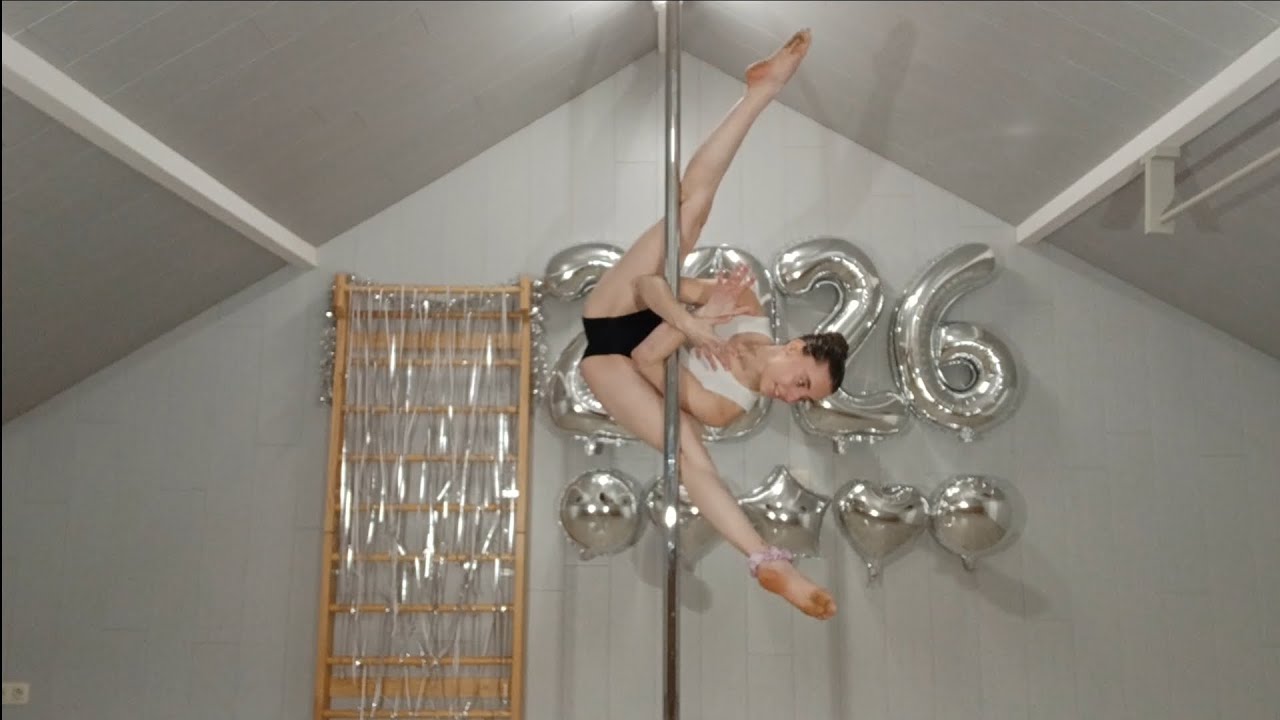 Chorégraphie de pole dance 2026.