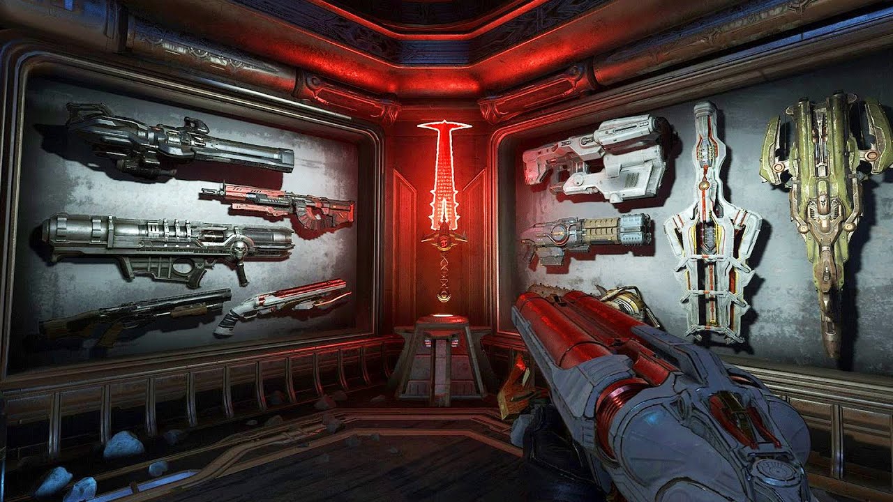 Doom Eternal - All Weapons & Mods Showcase and Gameplay