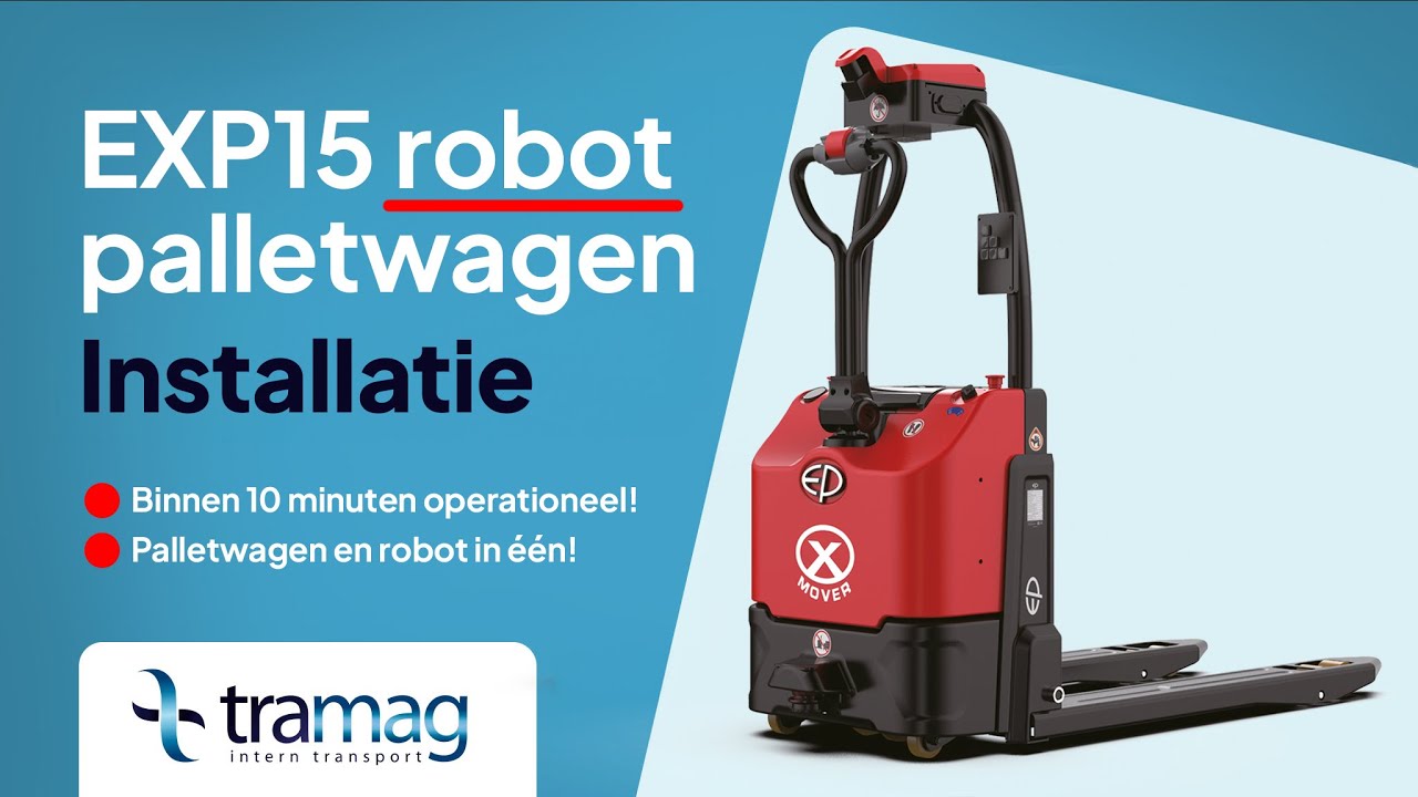 EP EXP15 | De slimme robot en palletwagen in één! | Tramag