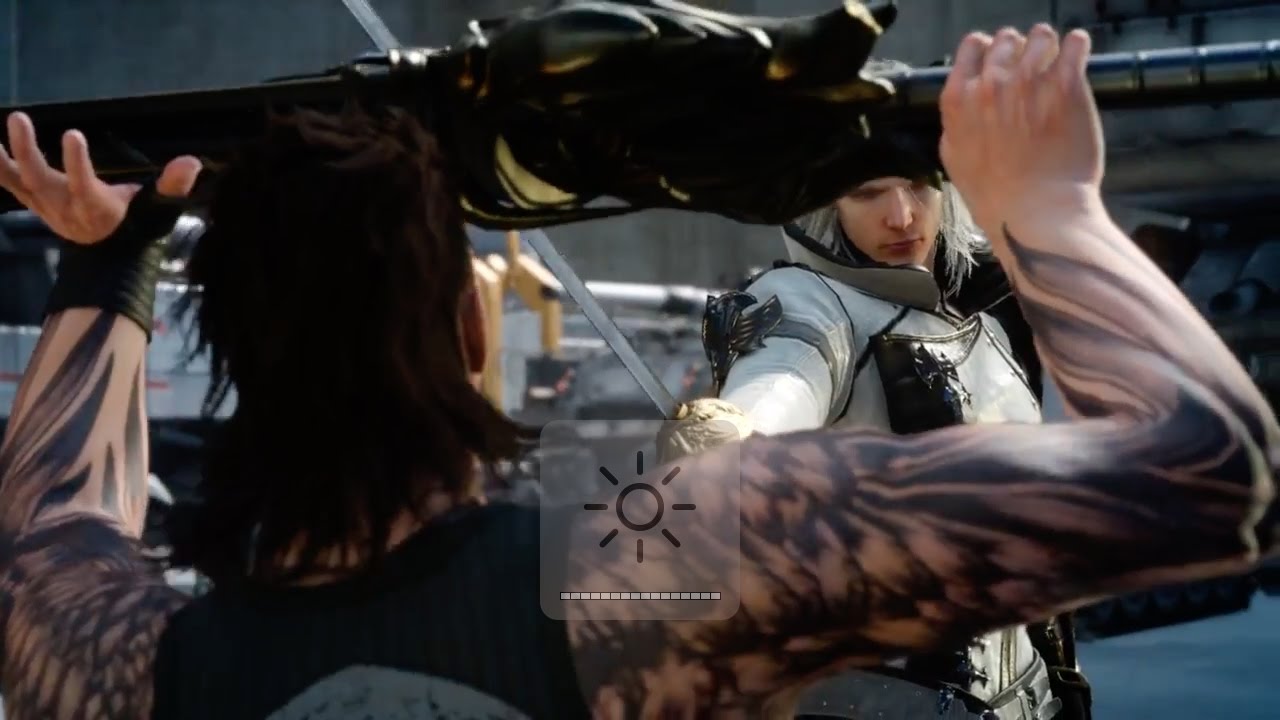 Ravus Vs Gladio Cutscene - Archeole Stronghold (Final Fantasy XV)
