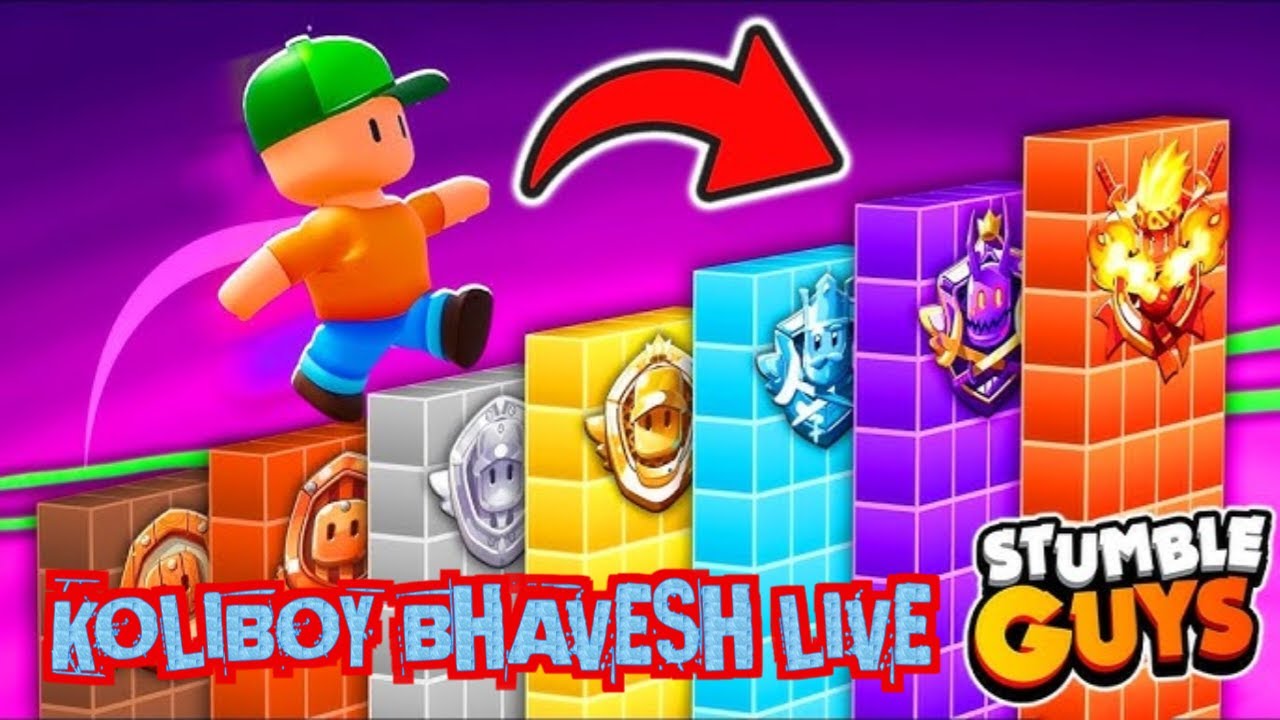 ROAD TO 500 SUBS | STUMBLE GUYS | FUN GAMEPLAY | KOLIBOY BHAVESH LIVE #LIVE #FUN #GAMING #STREAM