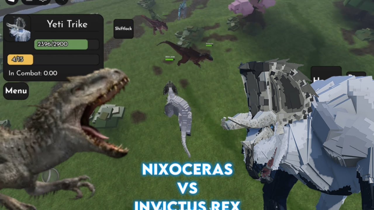 Nixoceras (Yeti Trike) VS Invictus Rex