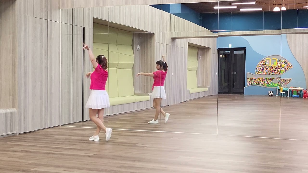 深情北海岸-自編舞麗英老師。停8拍，前奏，前舞，1.2，前舞，1.2，1.2.2，前奏，結尾。