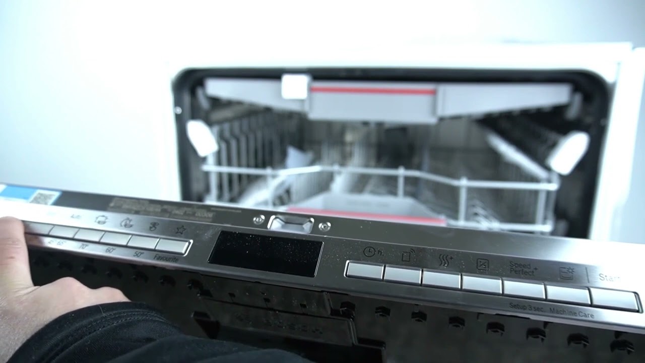 BOSCH Serie 6 SMV6ZCX10E &ndash; Wie man einen Werksreset durchf&uuml;hrt