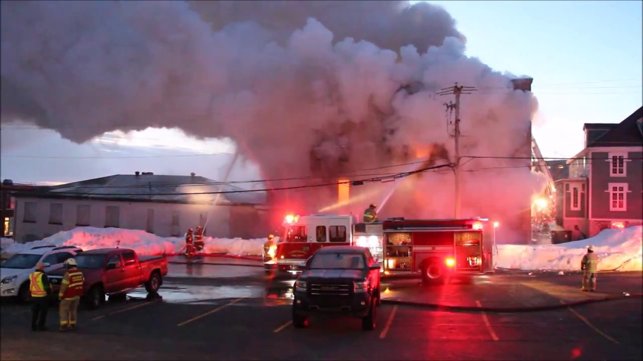 Fire on Margaret's Place, Friday, April 7, 2017