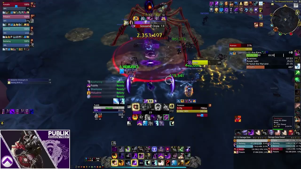 Ara-Kara + 12 - Archon Shadow Priest PoV (Season 3 TWW)