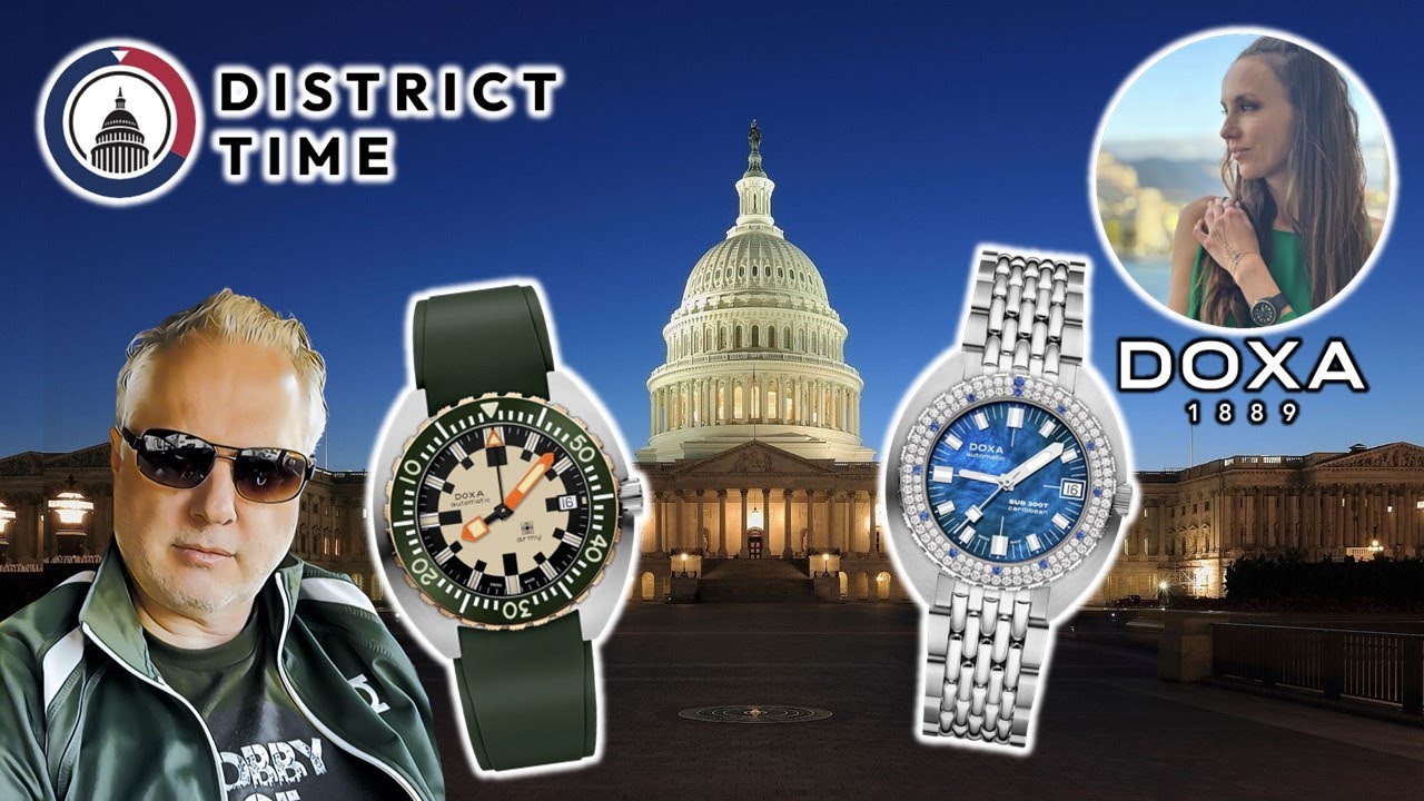 Reviewing Doxa Army & Doxa Diamonds...with Jacque at District Time