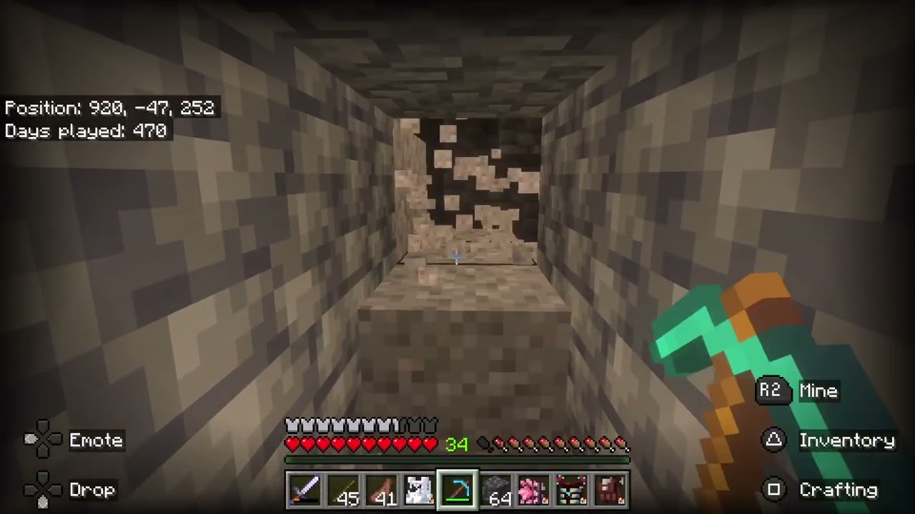 Minecraft Bedrock with skatter1992 and Didvax CLOUDS POV  DAY 2  (Part 14/41)