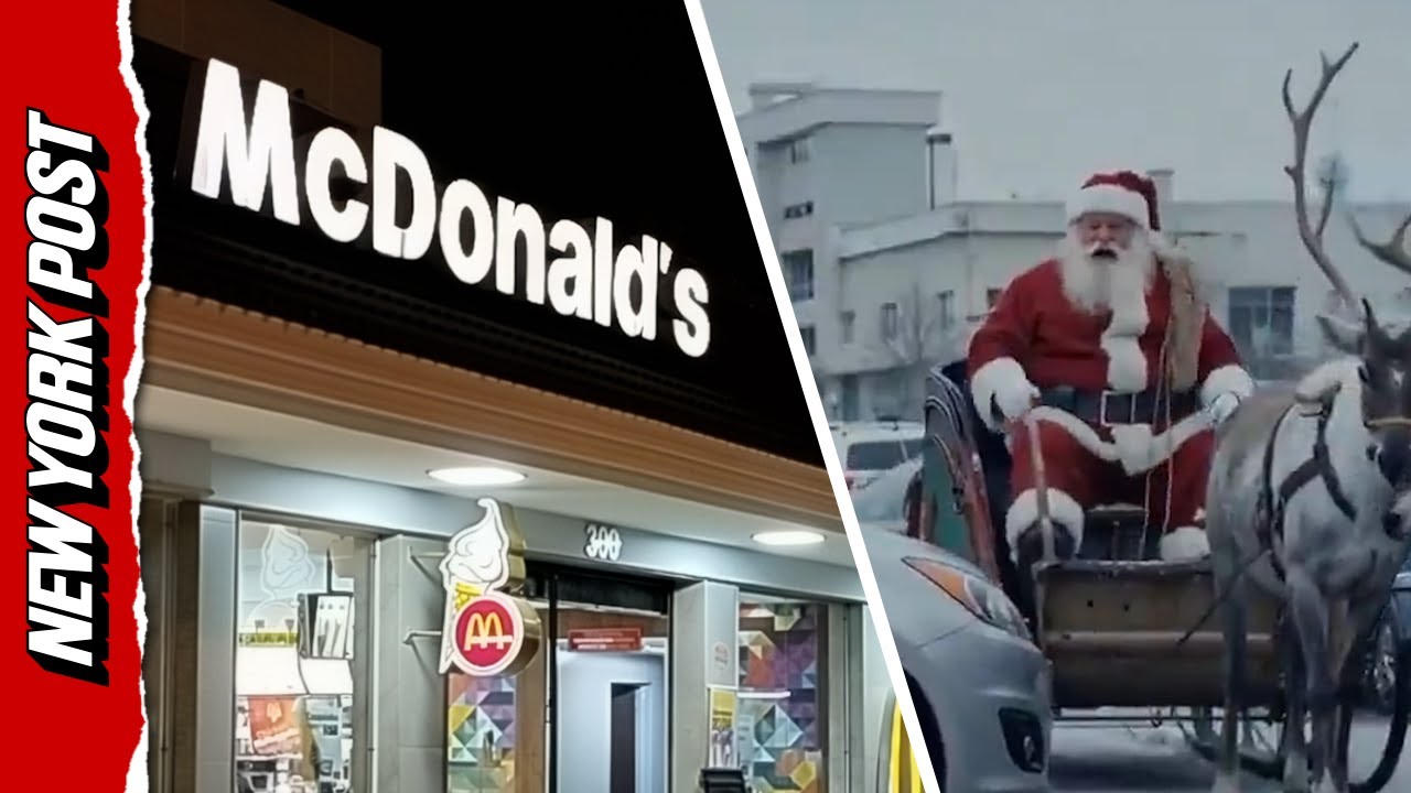 McDonald’s снял с эфира «жуткую» рождественскую рекламу с использованием искусственного интеллект...