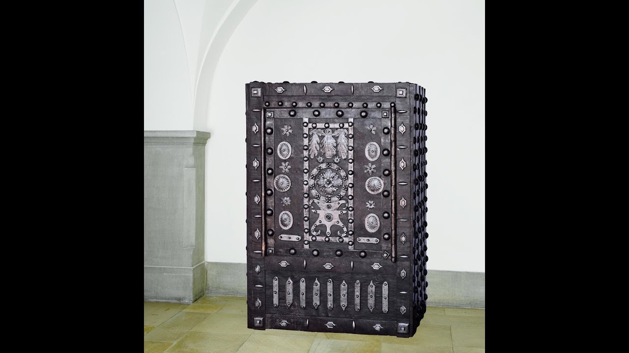 Antiker Tresor Nr. 0271 um 1750 Oeffnung
