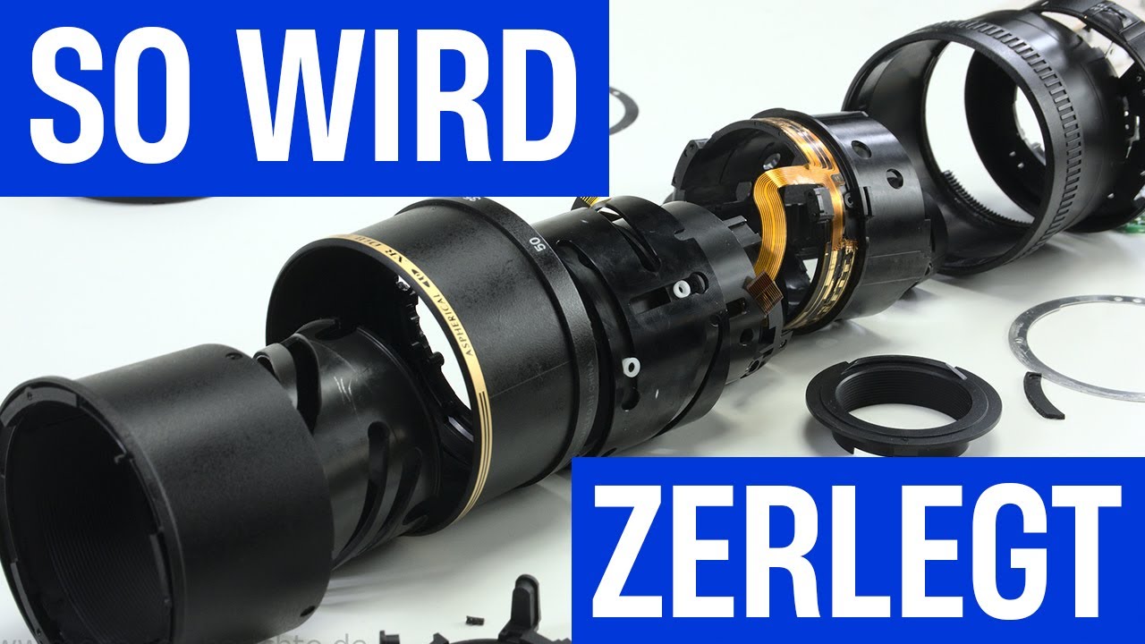 Ein Objektiv zerlegen oder reparieren? Worauf achten? Was kommt da auf mich zu?