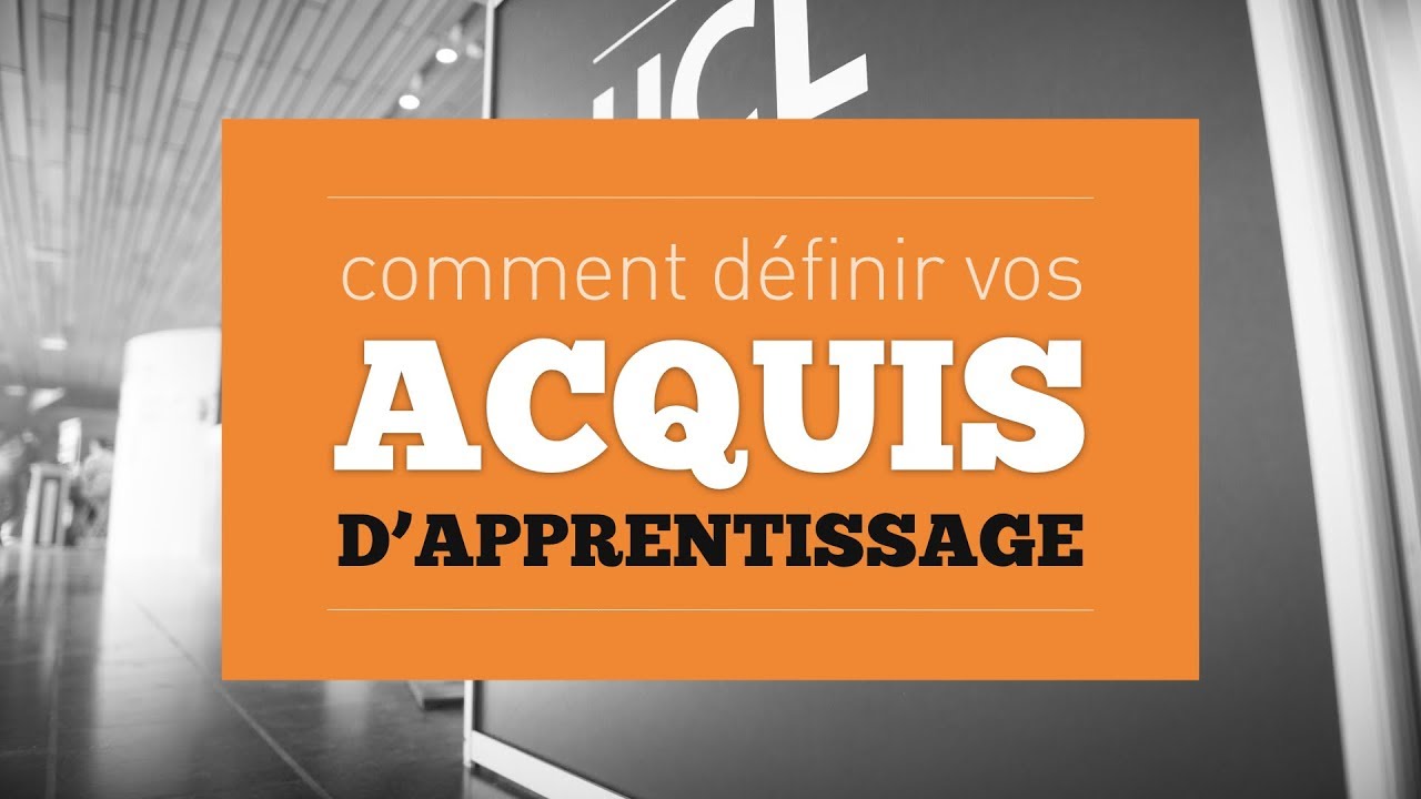 Comment définir les acquis d'apprentissage de votre cours : la taxonomie de Bloom