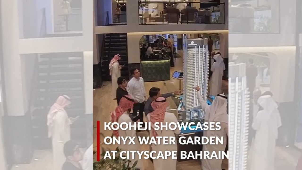 Kooheji showcases Onyx Water Garden at Cityscape Bahrain