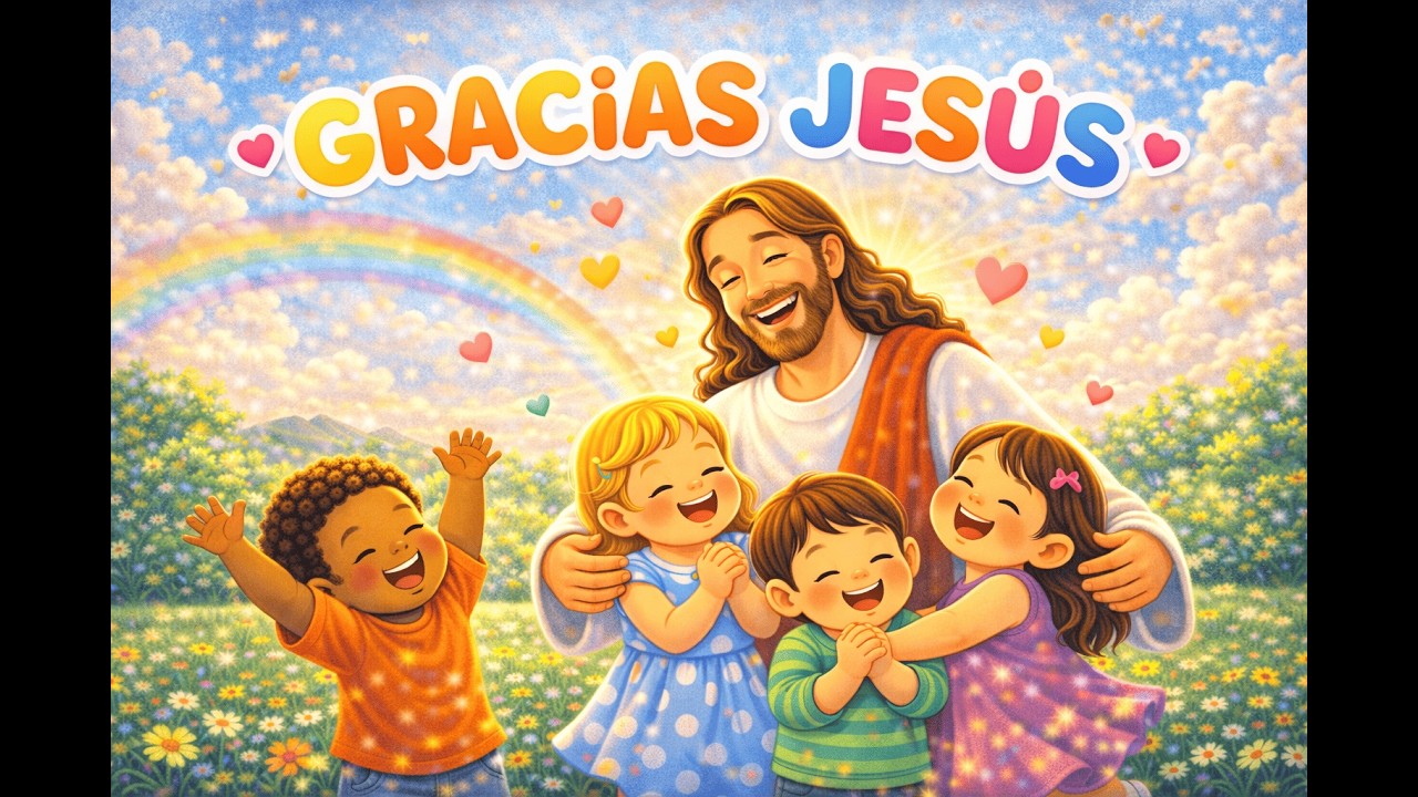 Gracias Jesús | Canción cristiana para niños | Música cristiana infantil